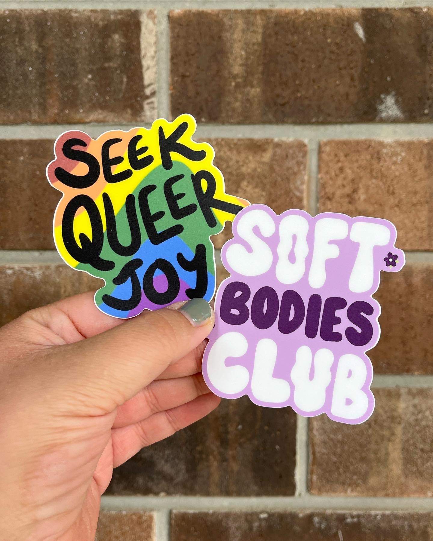 Seek Queer Joy Sticker