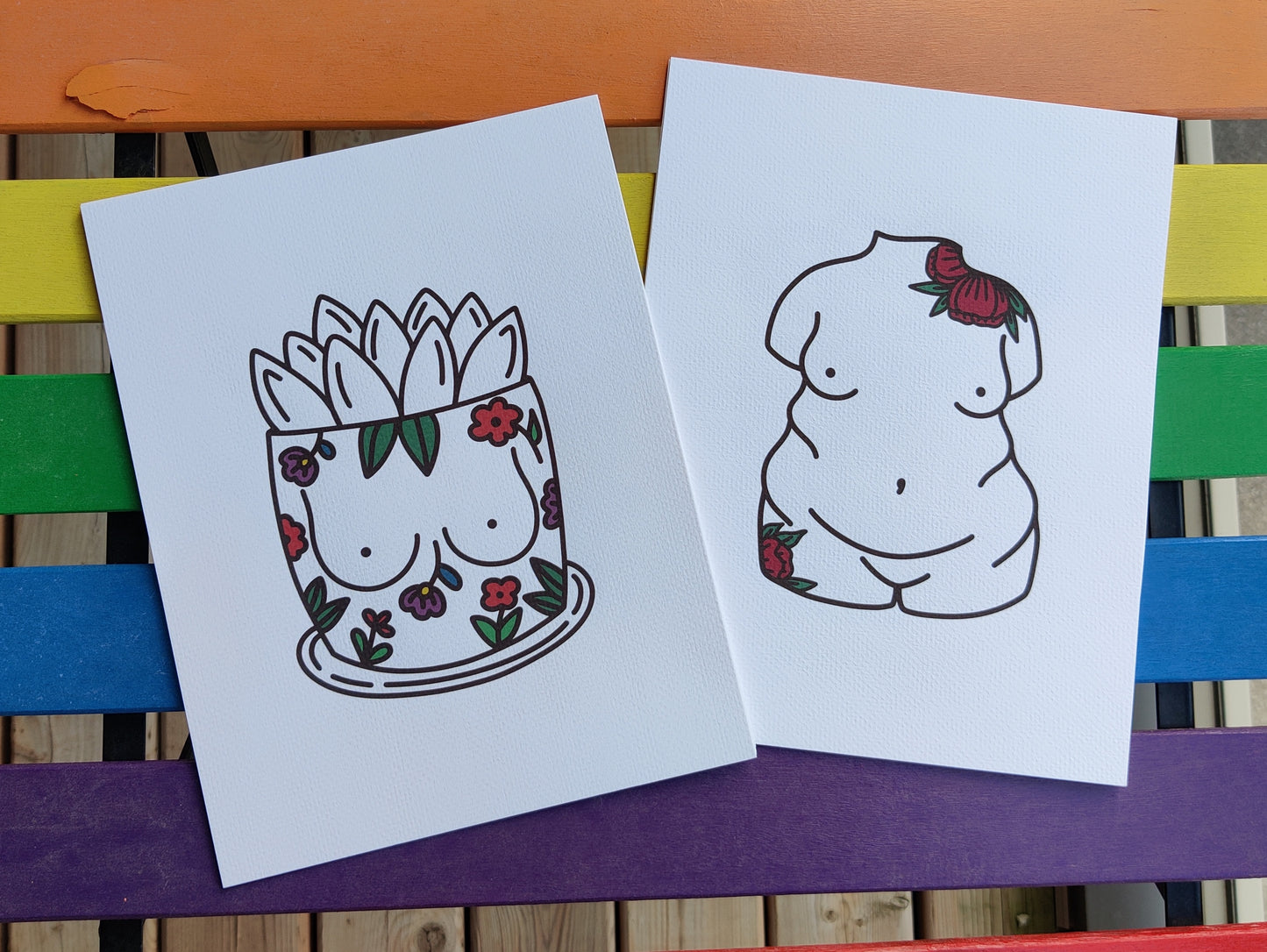Boob Pot Print