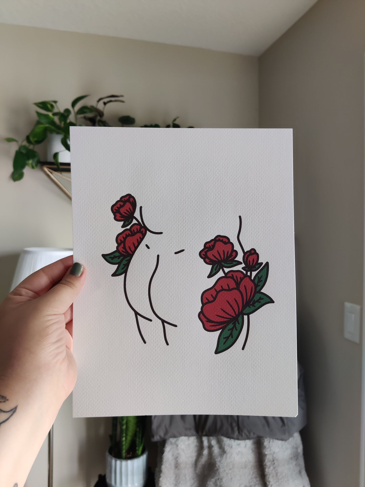 Floral Cutie Booty Print