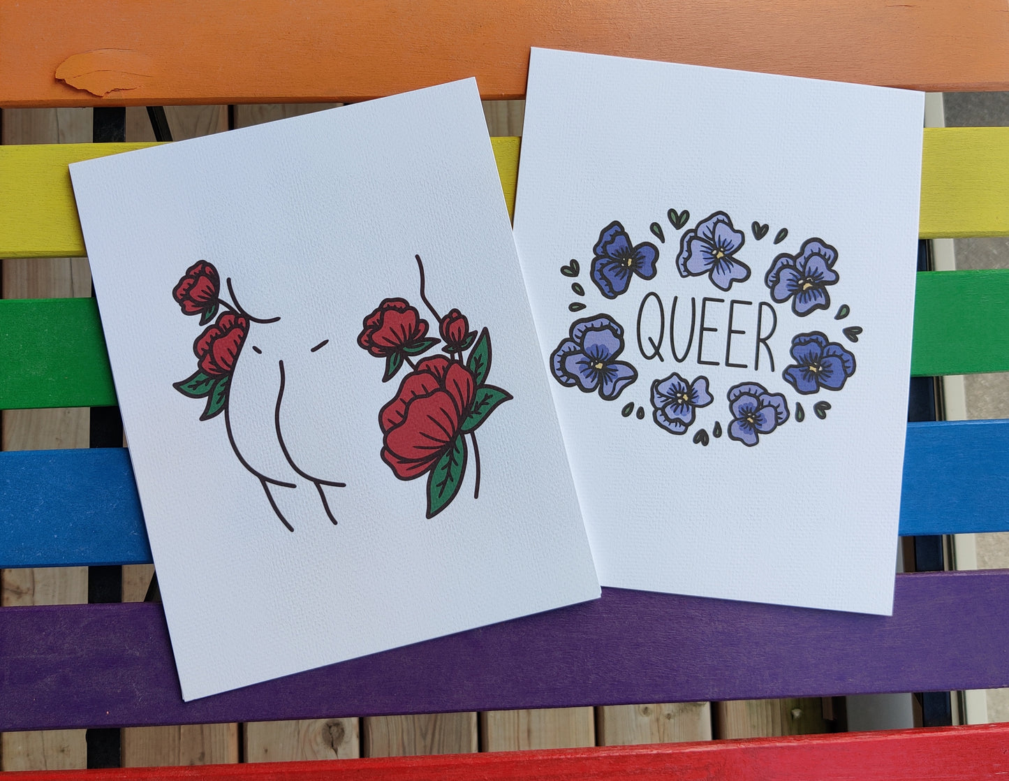 Floral Cutie Booty Print