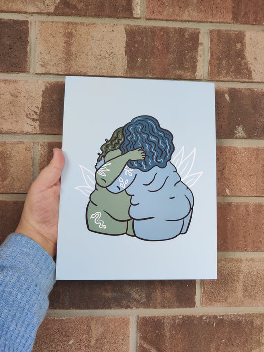More Hugs Print