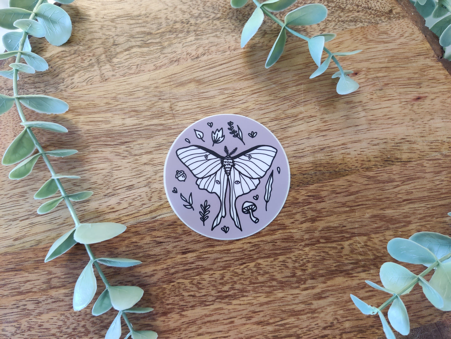 Luna Moth Sticker
