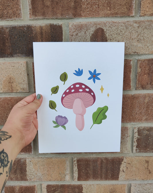 Mushroom Magic Print