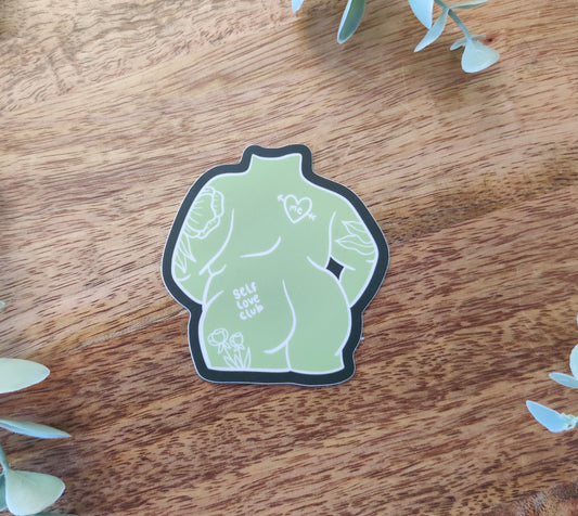 Self Love Club Sticker
