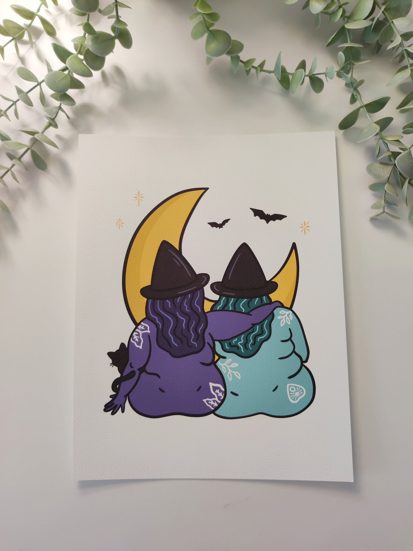 Witch Pals Print