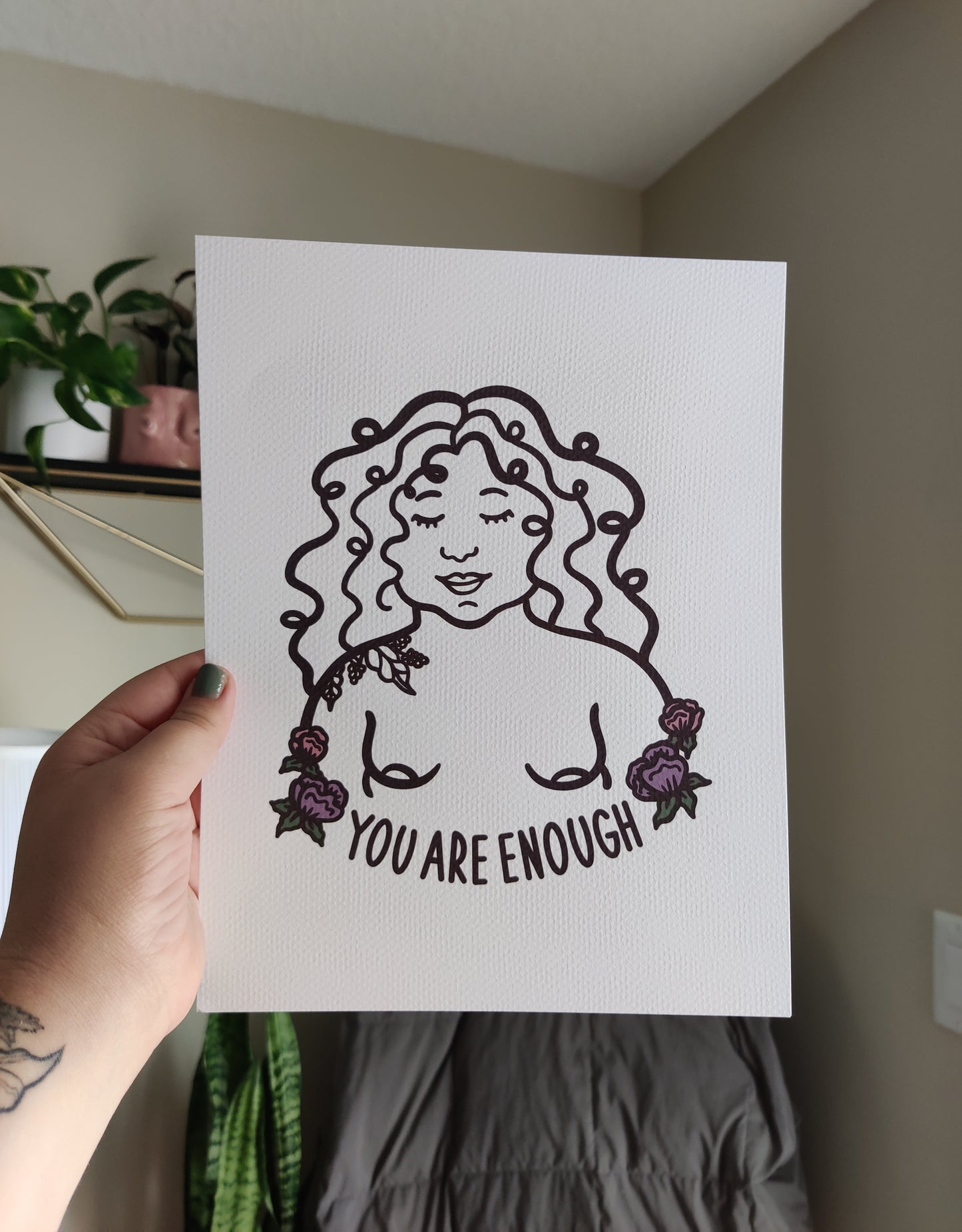 You Are Enough Print