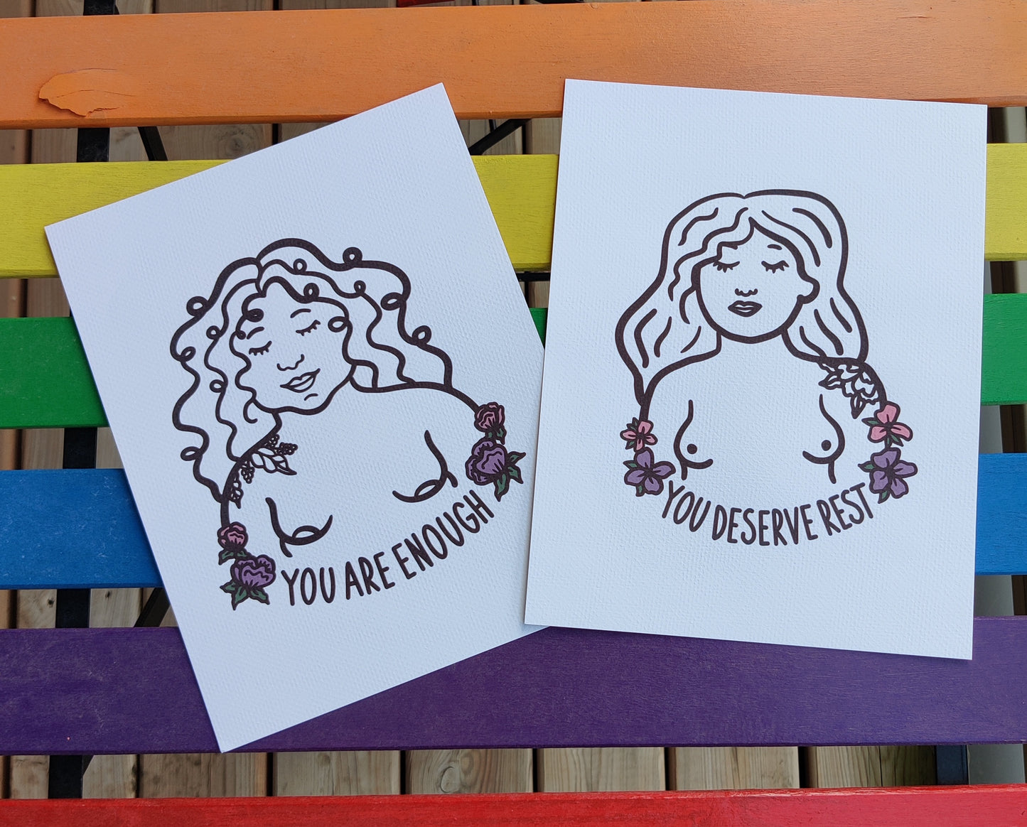 You Are Enough Print