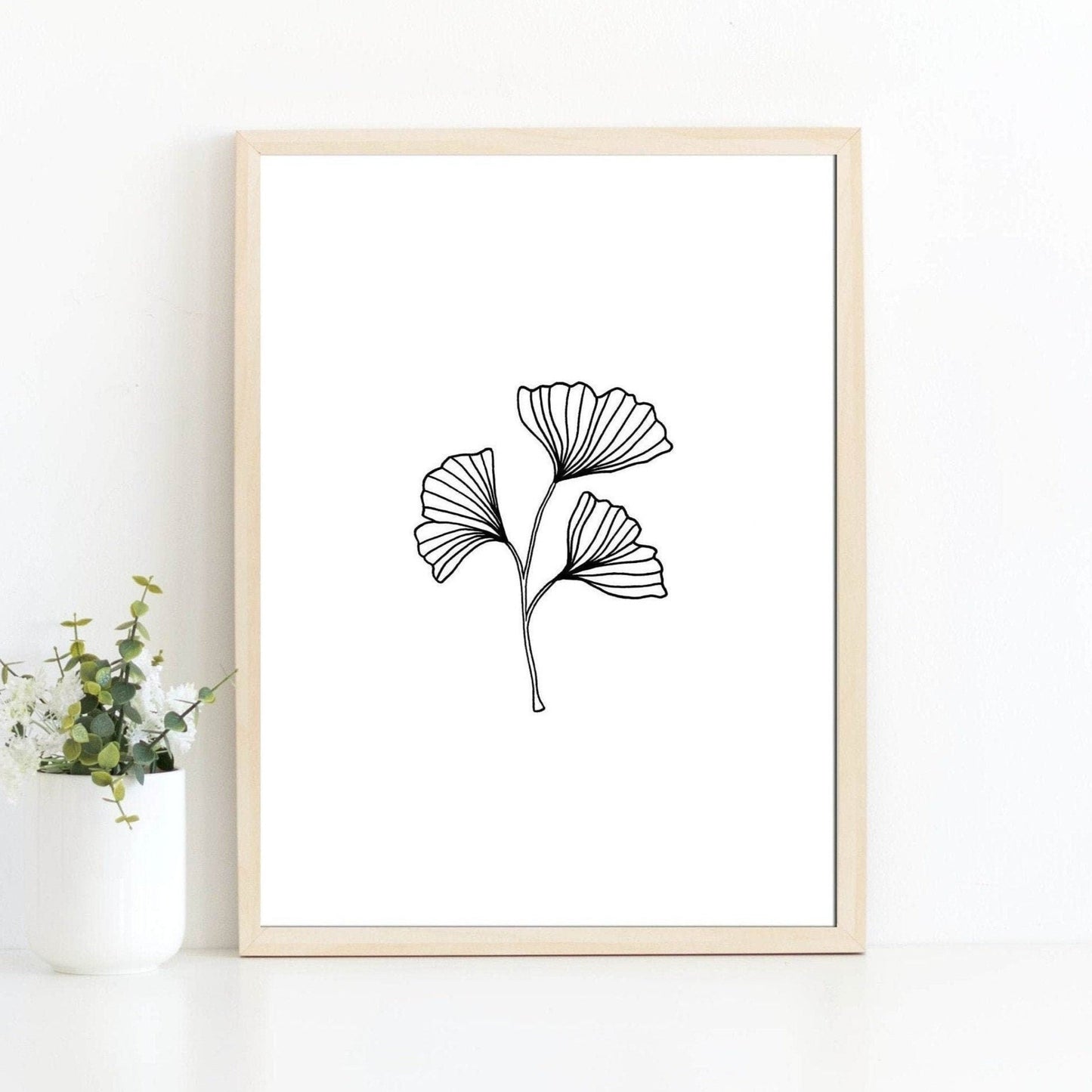 Gingko Leaf Print