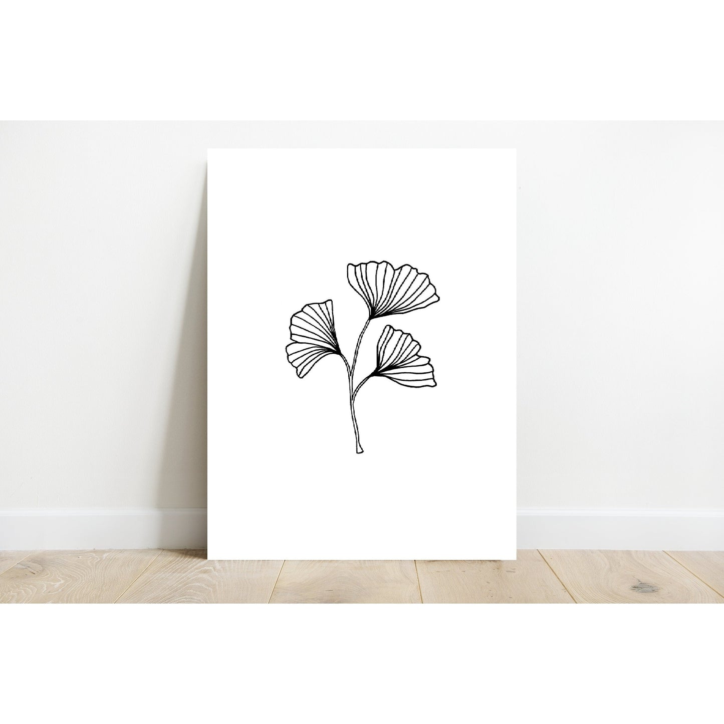 Periwinkle and Ginkgo Print Set (2)