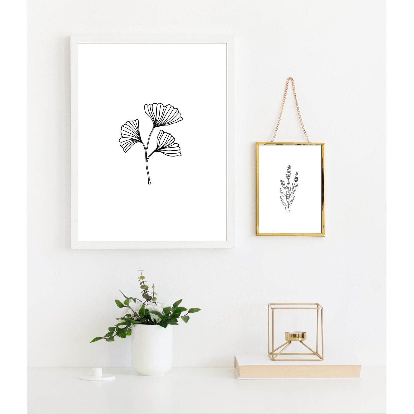 Gingko Leaf Print