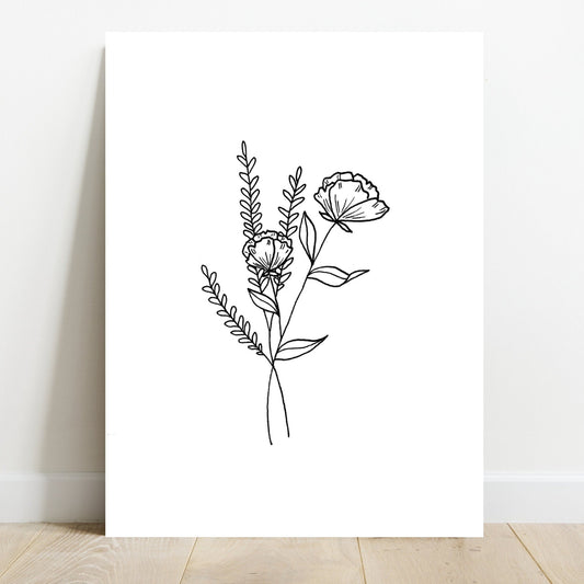 Wildflower Print