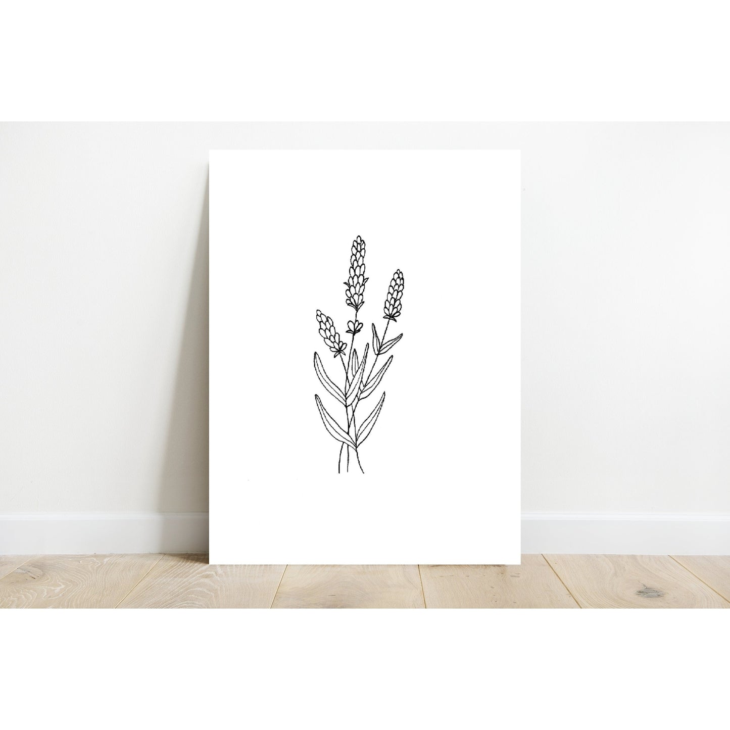 Wildflower & Lavender Print