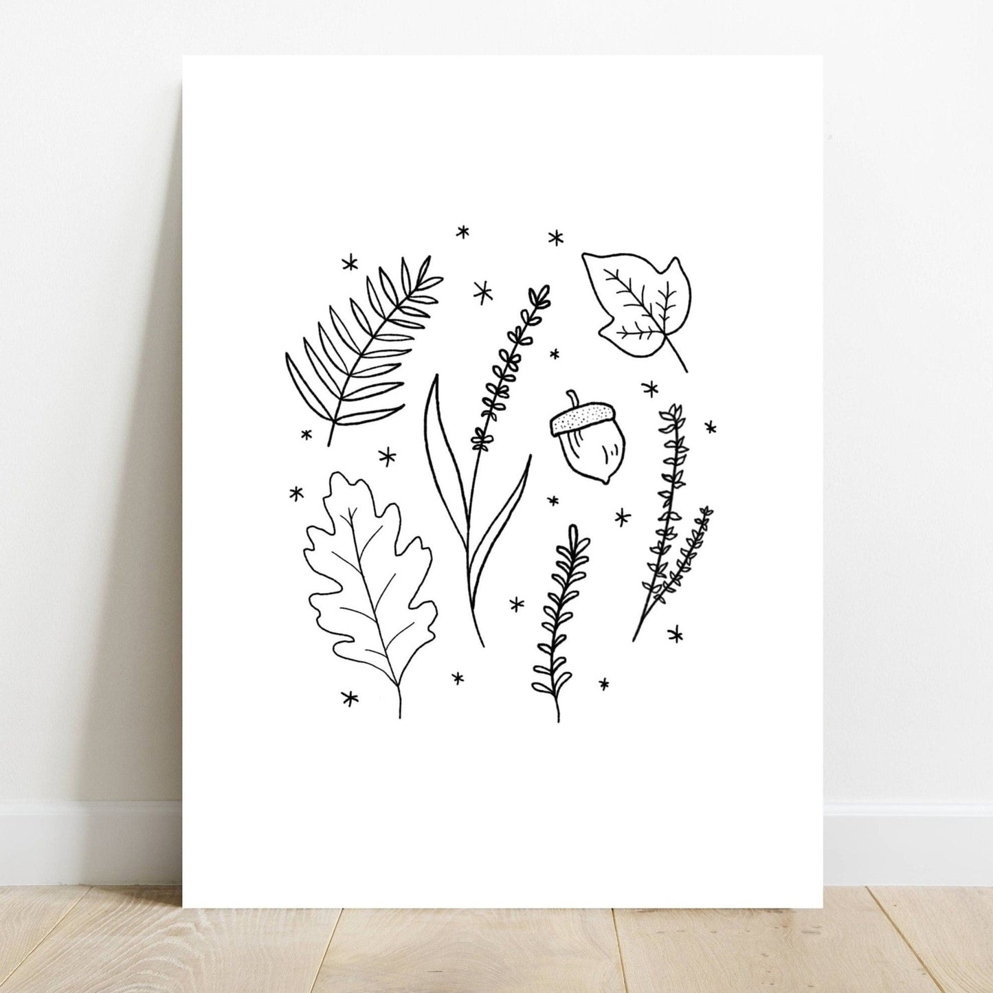 Forest Floor Print