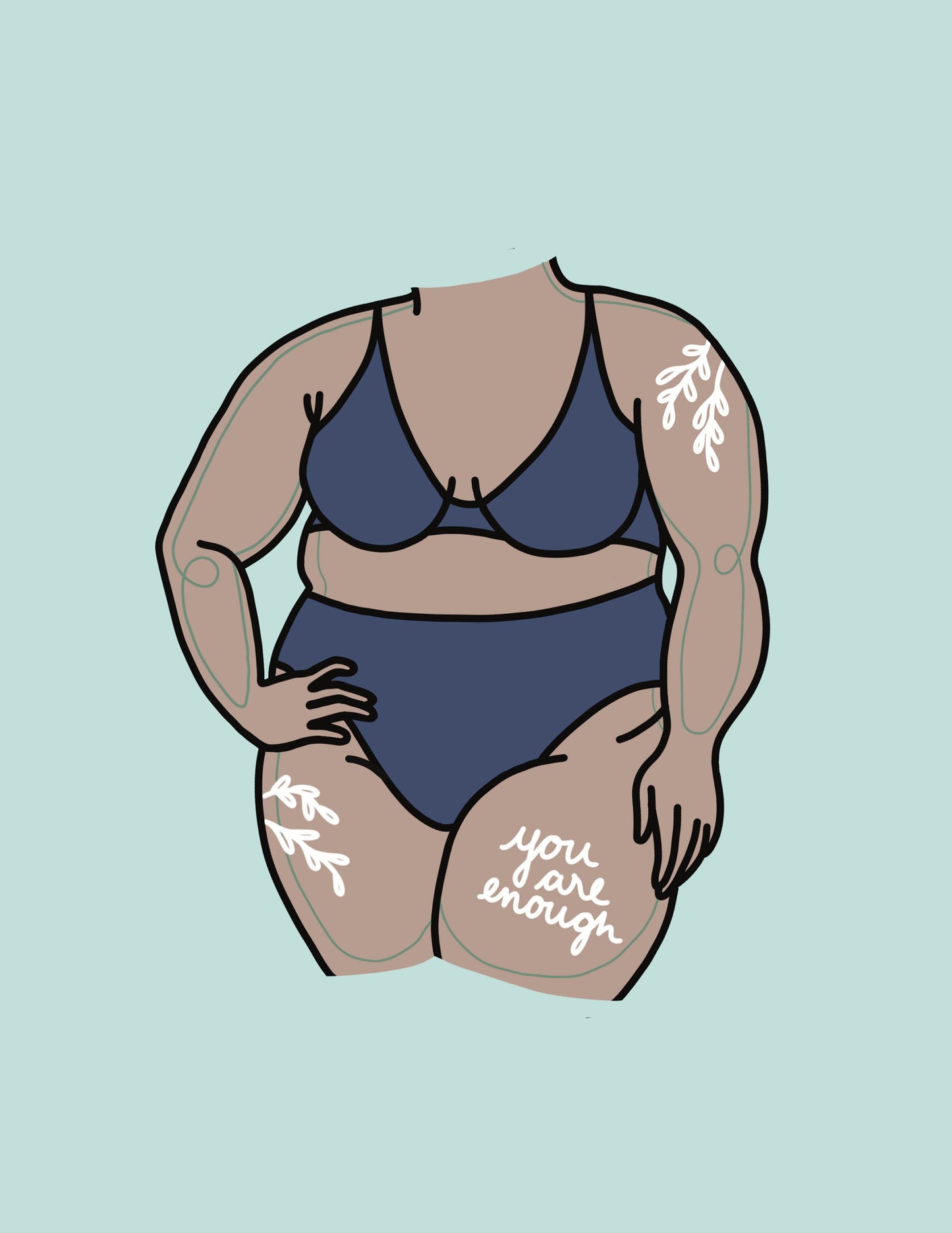 You Are Enough Print