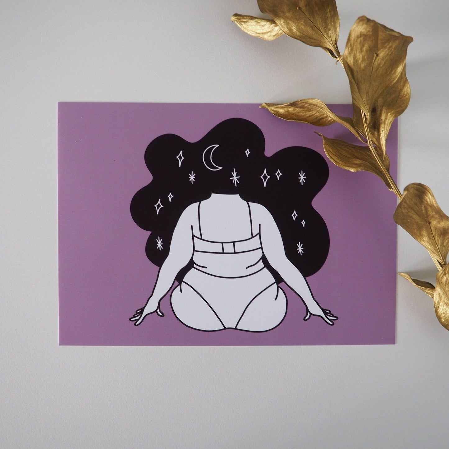 Galaxy Body Print (5x7)