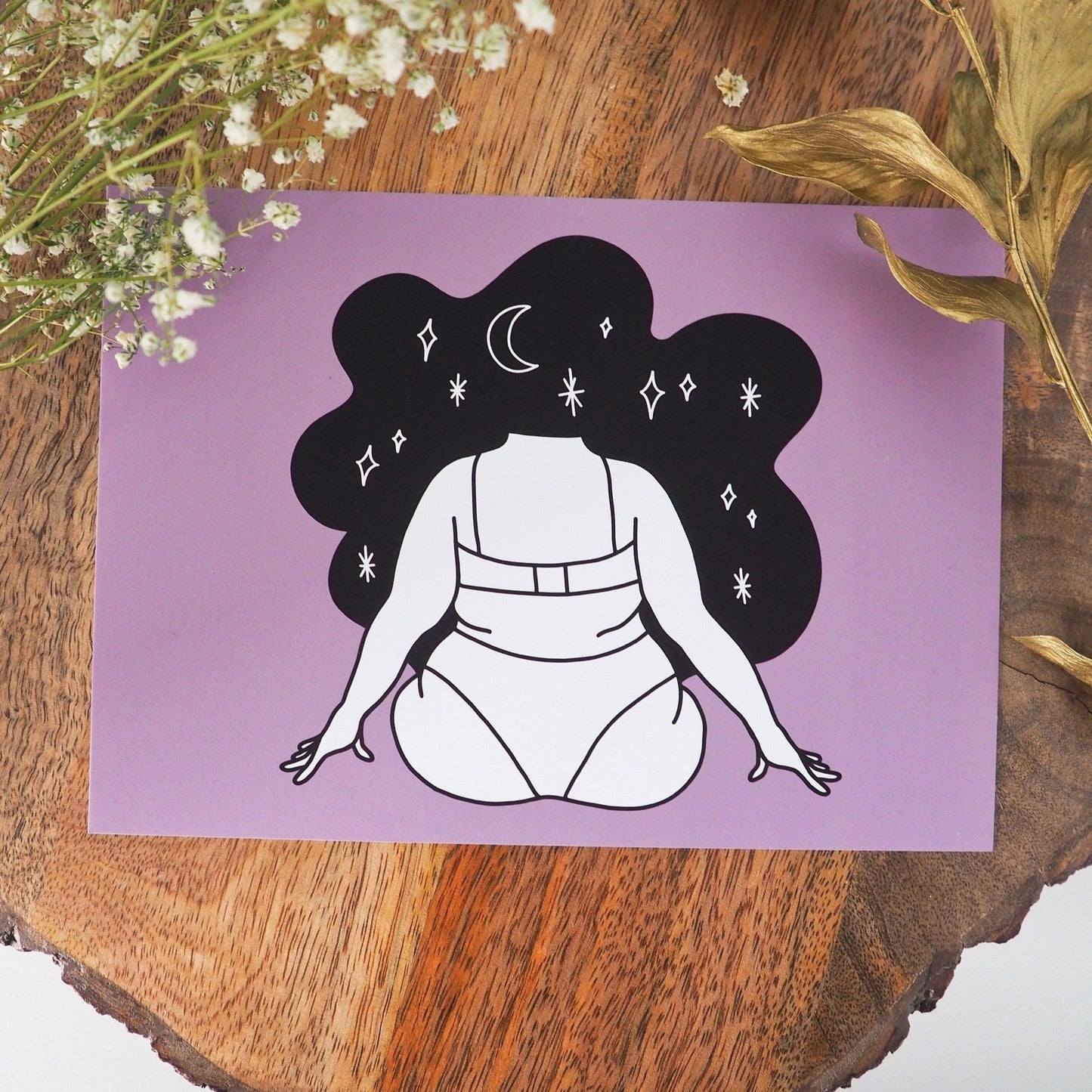 Galaxy Body Print (5x7)