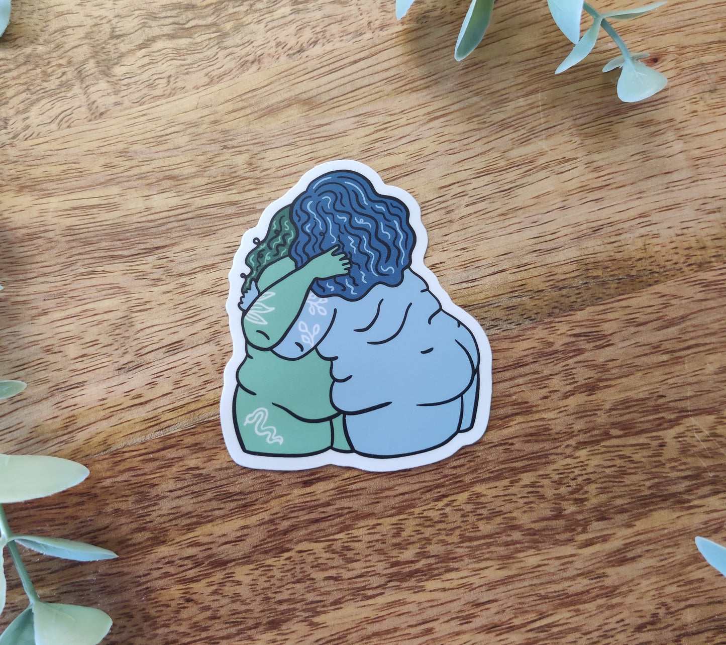 More Hugs Sticker
