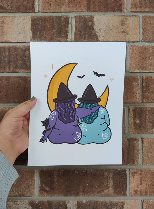 Witch Pals Print