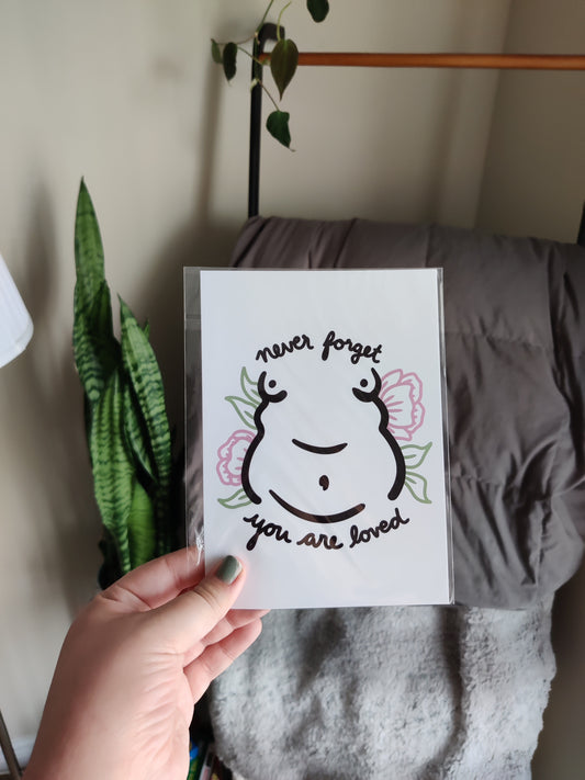You Are Loved Print (5x7)