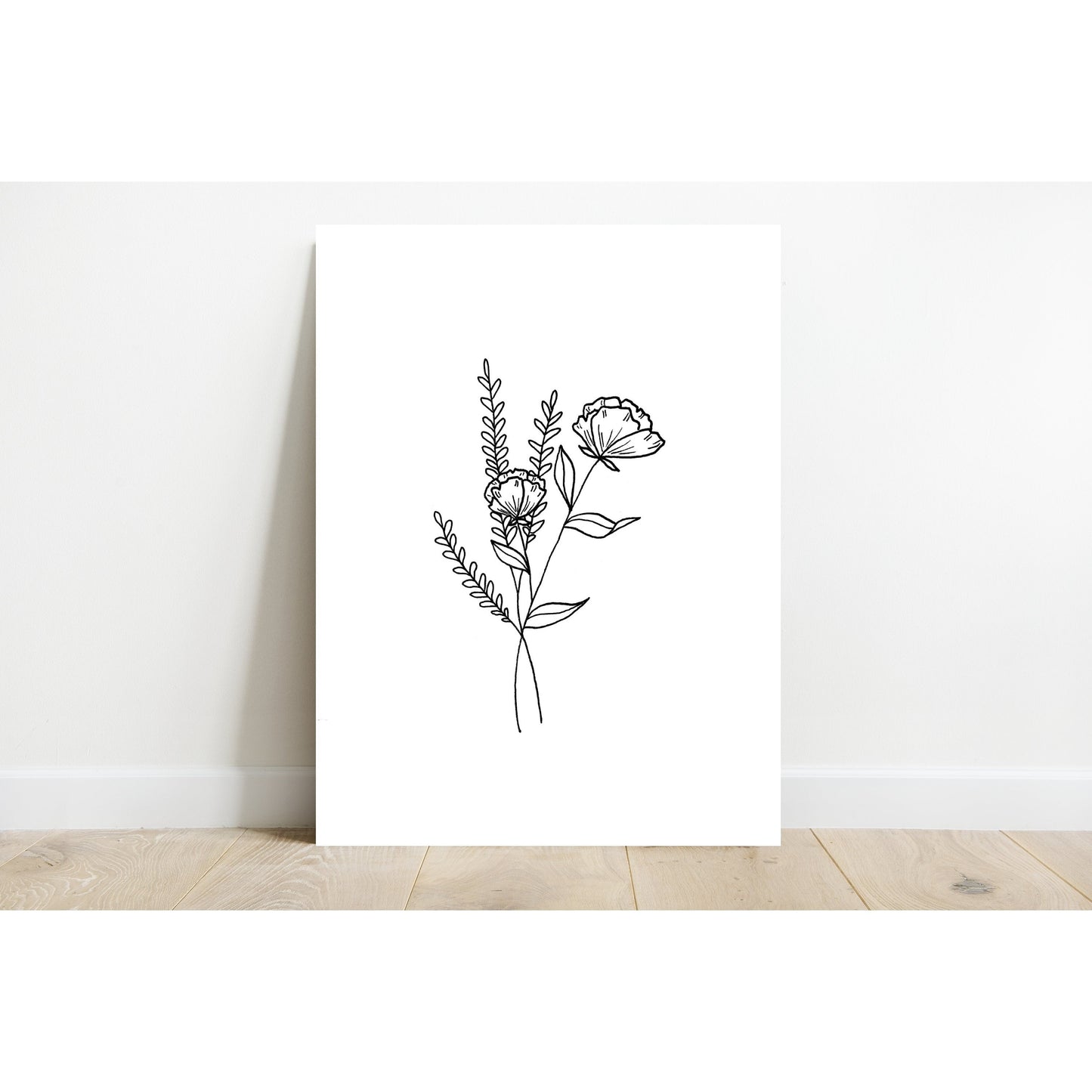 Wildflower & Lavender Print