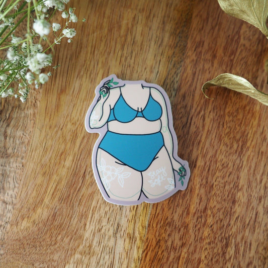 Stay Soft Sticker